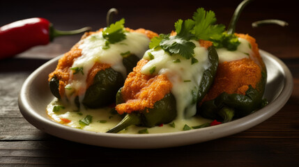 Chiles Rellenos Mexican Food