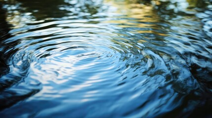 Image of a gently rippling stream with subtle distortions in the water, creating a soothing, fluid visual effect.