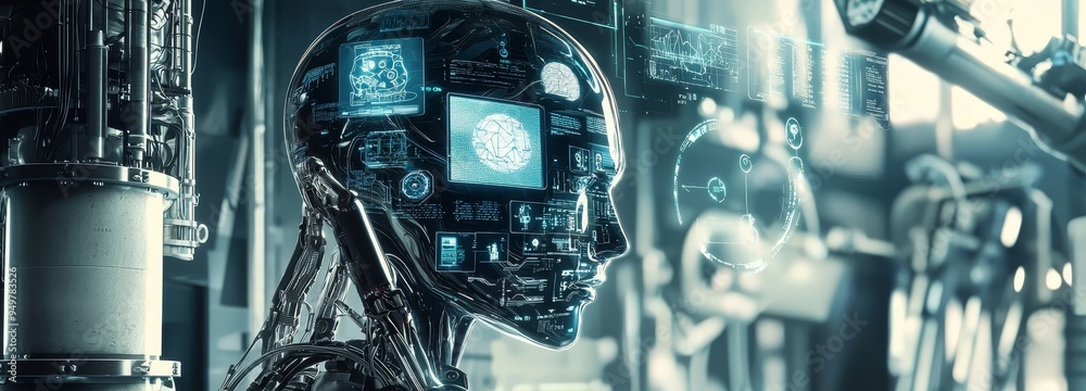 Poster Stock, computer vision, machine learning, data exchange, deep learning, and industry 4.0 will enable businesses to adapt to and implement new policies and technologies in order to support these