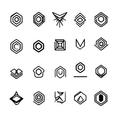 Logo collection Set of vector logo icon design template.