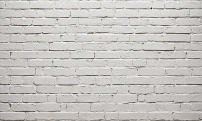 Obraz premium White brick wall background with grunge texture