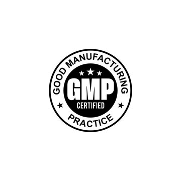 GMP Good Manufacturing Practice icon vector