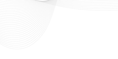 White waves 3d vector abstract line art design background for desktop 