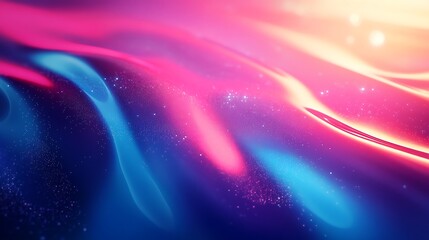 Abstract Colorful Background with Bokeh Lights
