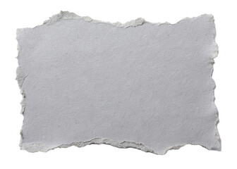 Obraz premium Grey paper with torn edges texture for using as text box.png