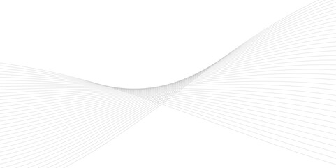 White background wave lines abstract design vector format 3d waves background for desktop