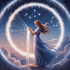 Virgo The Celestial Maiden Weaving a Tapestry of Stars
