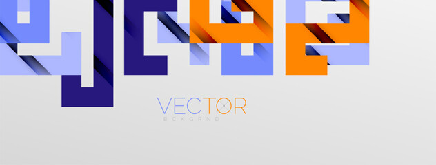 Color bend lines with shadow texture effect. Vector Illustration For Wallpaper, Banner, Background, Card, Book Illustration, landing page