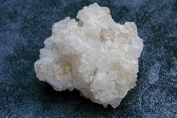 macro shot of sea salt crystals