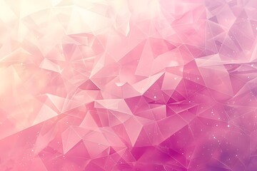 Obraz premium pink geometric shapes background