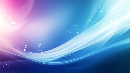 Abstract Background with Glowing Orange Lines