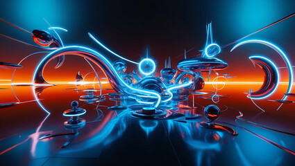 background with notes