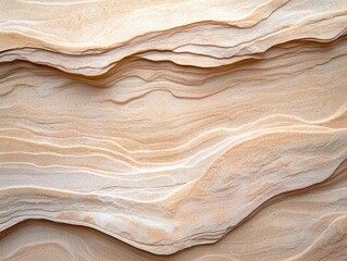 Smooth sandstone texture with natural tones, macro shot, desert materials