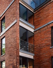 Obraz premium Red brick building