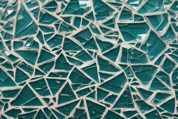 Shattered Glass Fragment Texture Background for Design Projects
