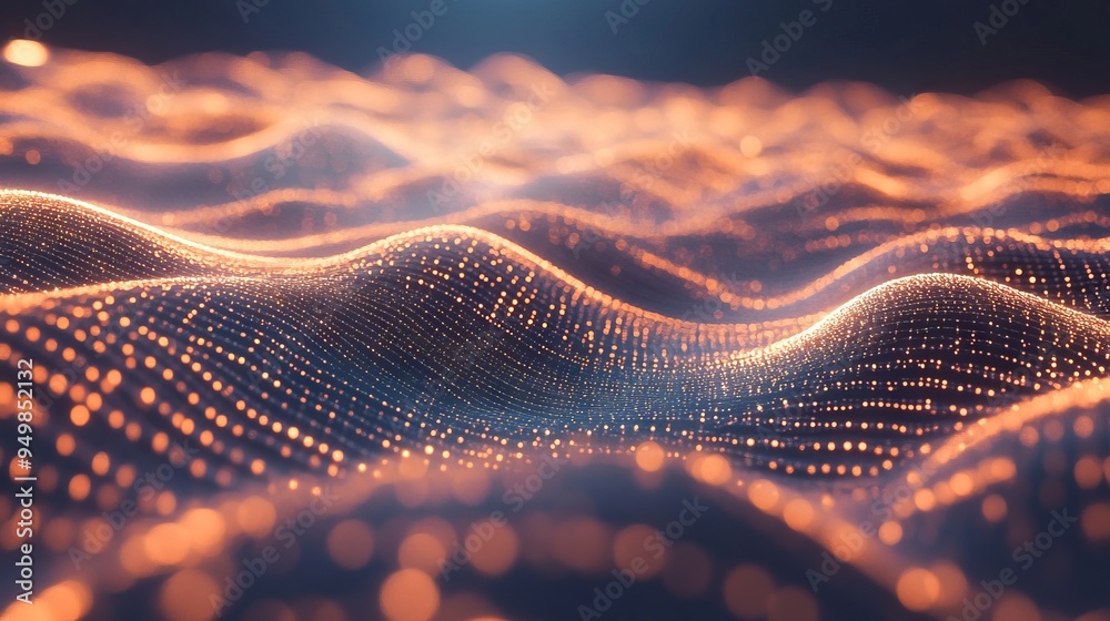 Wall mural minimal networking technology background big data connectivity software development wallpaper