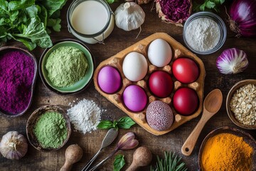Making Easter Egg Dye From Vegetables