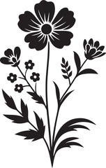 flower vector silhouette images i con