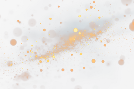 golden bokeh light transparent overlay background, Warm Golden Bokeh Lights on Transparent Backdrop
