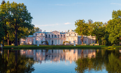 Chinese Palace in Oranienbaum Park, Russia.