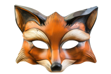 Fox Mask Isolated