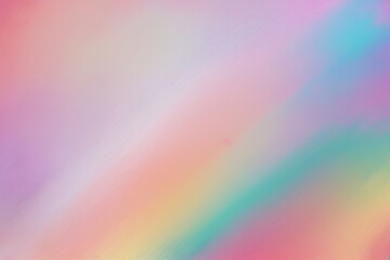 Obraz premium Vibrant Multicolor Pastel Gradient Texture with Ethereal Smudged Backdrop Effects