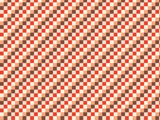 レトロなチェック柄のシームレスパターン