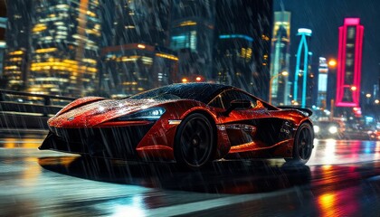 Fototapeta premium sport car