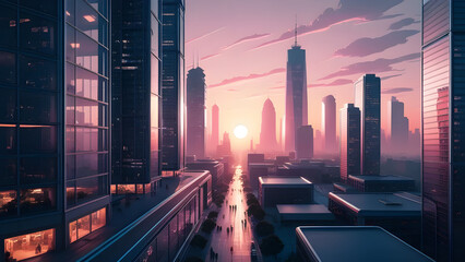 Futuristic Cityscape