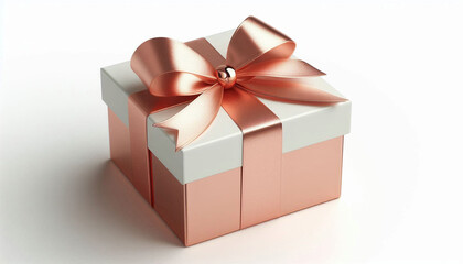 Obraz premium Gift Box - Decoration with Bow, xmas, birthday