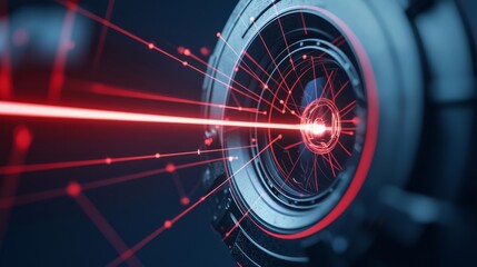 Defense applications of laser beams, visualizing advanced military technology including missile defense and targeting systems