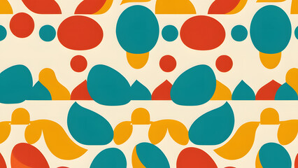 seamless pattern with cats