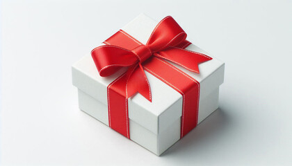 Fototapeta premium Gift Box - Decoration with Bow, xmas, birthday