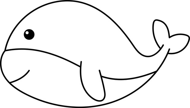 recommend clip art: Cute whale clipart design illustration