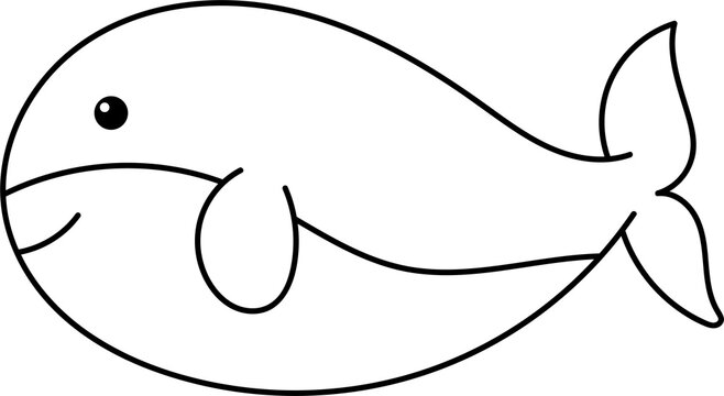 recommend clip art: Cute whale clipart design illustration