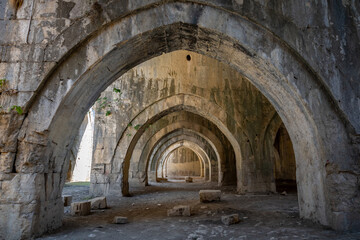 Incirhan Caravanserai, built by Giyaseddin Keykubad Bin Keyhusrev, located on the Antalya Burdur road