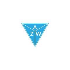 ZAW ABSTRACT LETTER LOGO DESIGN
