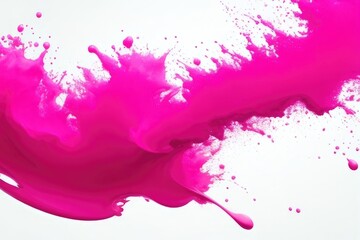 Pink Ink splash