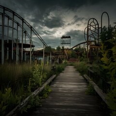 bridge over the river