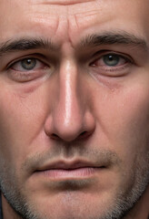 Fototapeta premium sorrowful, cry, depression, despair, emotion, expressing, eye, woman, male, girl, boy, grief, old person, senior