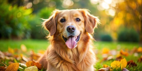 golden retriever in the park