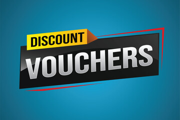 discount voucher vouchers special offer poster banner graphic design icon logo sign symbol social media website coupon advertising store shop online, website, landing page

