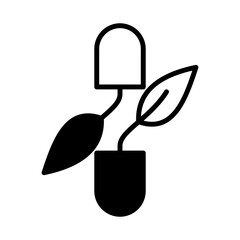 Herbal Medicine Solid Black