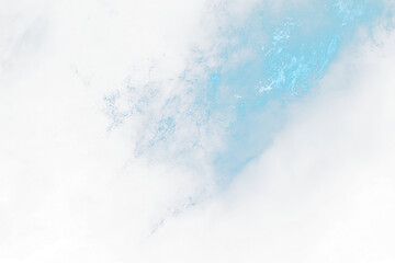 Dark blue Light leak effect overlay , Dark Blue Light Leak with Glowing Effect