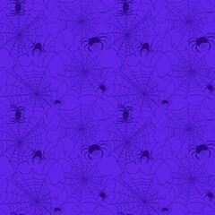  spider doodle pattern based on halloween concept