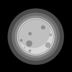 Moon vector