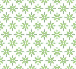 geometric abstract vector pattern with a vibrant color scheme, simple text, Floral and shapes.