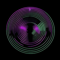 abstract background with circles