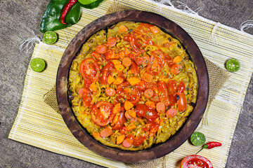 Delicious Homemade Style Pizza Noodles