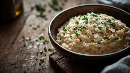 A bowl of white food with green herbs on top